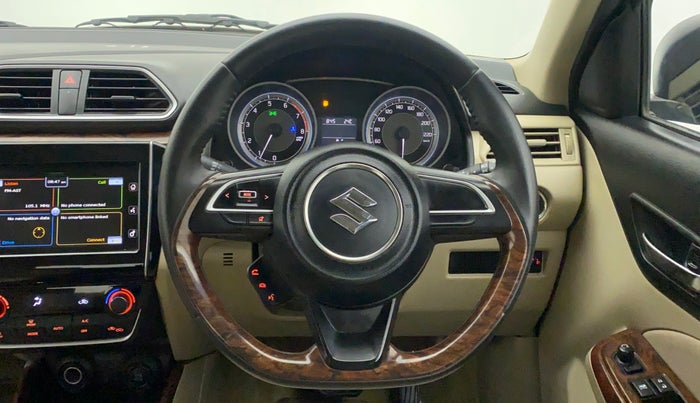 2018 Maruti Dzire ZXI PLUS AMT, Petrol, Automatic, 35,198 km, Steering Wheel Close Up