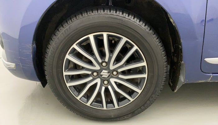 2018 Maruti Dzire ZXI PLUS AMT, Petrol, Automatic, 35,198 km, Left Front Wheel