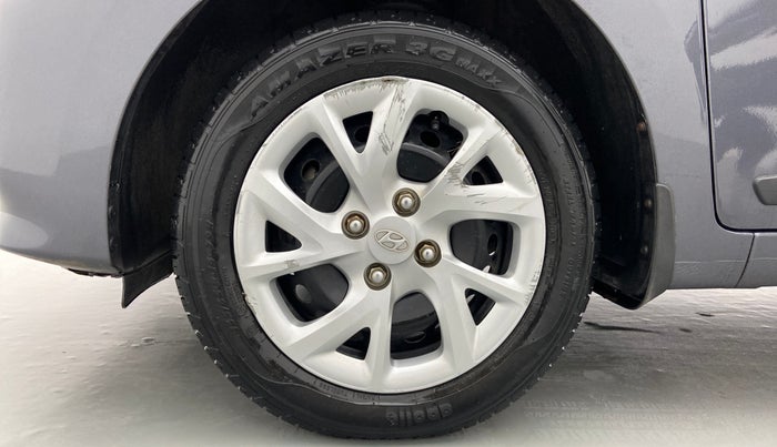 2018 Hyundai Grand i10 SPORTZ 1.2 KAPPA VTVT, Petrol, Manual, 18,043 km, Left Front Wheel
