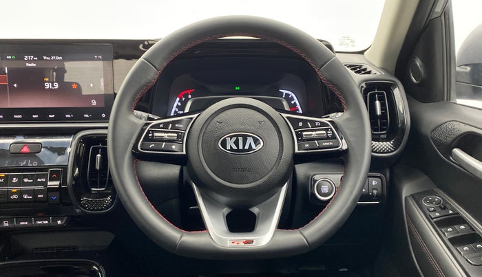 2020 KIA SONET GTX PLUS DCT 1.0, Petrol, Automatic, 7,904 km, Steering Wheel Close Up