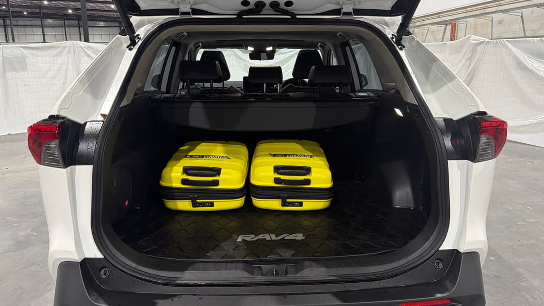 2025 Toyota RAV4 Cruiser (2WD) Hybrid, Automatic, 29489 km, Boot Inside View with Luggage