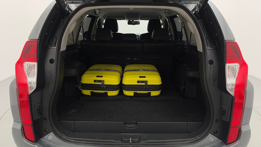 Boot Inside View with Luggage