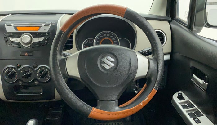 2016 Maruti Wagon R 1.0 VXI AMT, Petrol, Automatic, 23,481 km, Steering Wheel Close Up