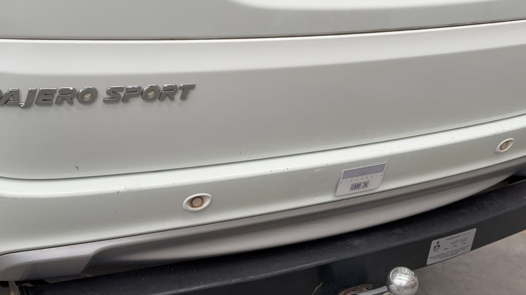 2017 Mitsubishi Pajero Sport Gls (4x4) 7 Seat, Automatic, 131942 km, Bumper Rear Scuff