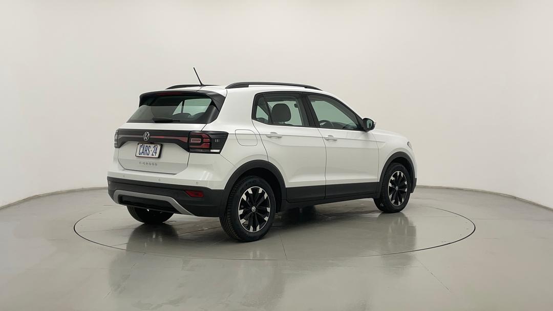 2021 Volkswagen T-cross 85tsi Life, Automatic, 65081 km, Right Back Diagonal (45- Degree) View