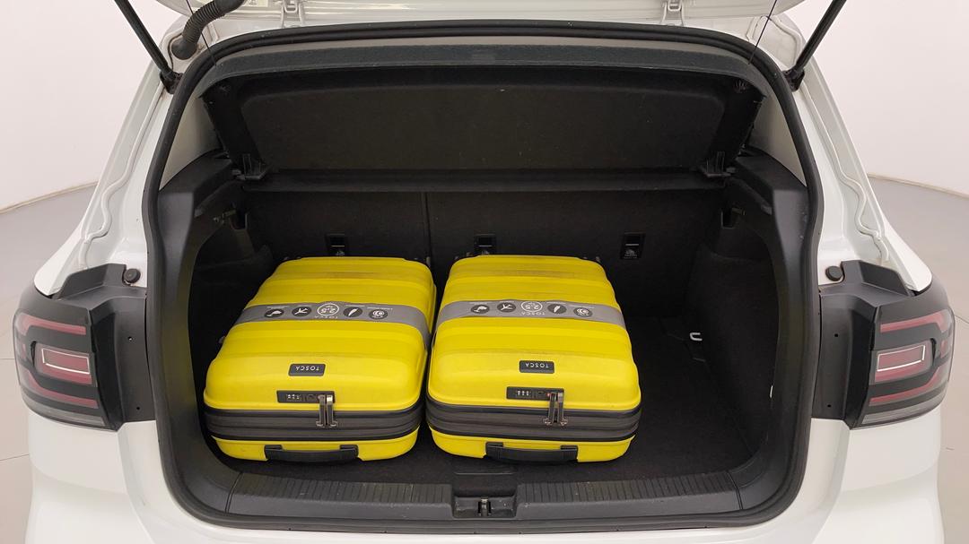 2021 Volkswagen T-cross 85tsi Life, Automatic, 65081 km, Boot Inside View with Luggage