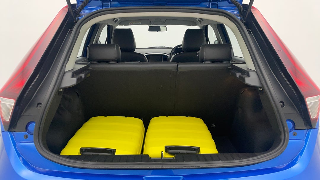 Boot Inside View with Luggage