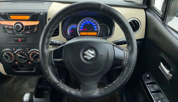 2017 Maruti Wagon R 1.0 VXI+ OPT. AMT, Petrol, Automatic, 70,836 km, Steering Wheel Close Up