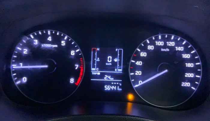 2016 Hyundai Creta 1.6 BASE, Petrol, Manual, 56,501 km, Odometer Image