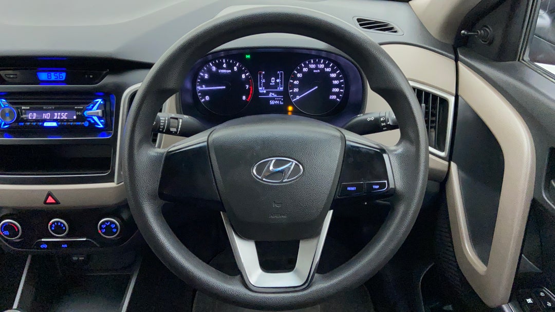 Steering Wheel Close Up