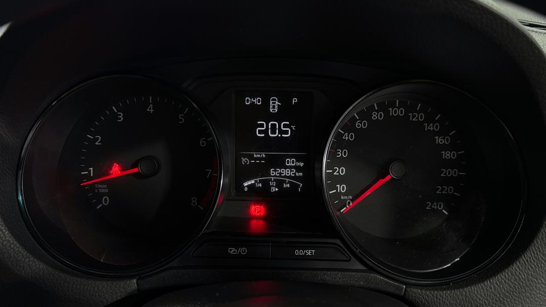 2015 Volkswagen Polo 66 Tsi Trendline, Automatic, 62982 km, Odometer View