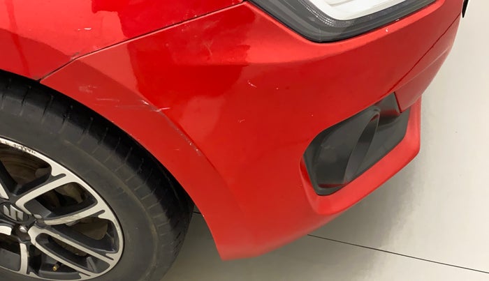 2018 Maruti Swift ZXI PLUS, Petrol, Manual, 63,200 km, Front bumper - Minor scratches
