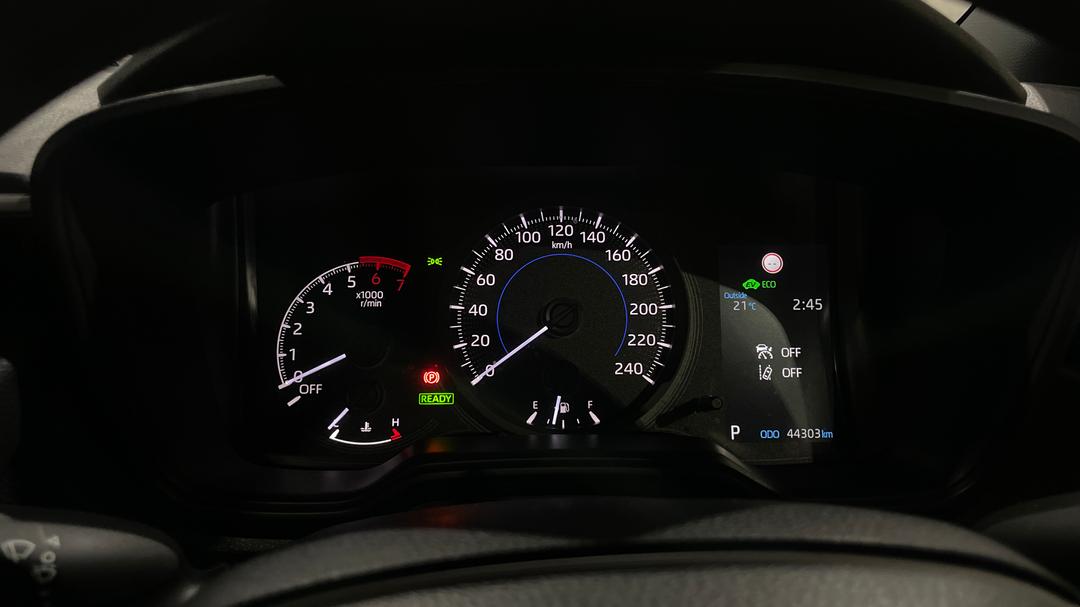 2022 Toyota Corolla Ascent Sport Hybrid, Automatic, 44303 km, Odometer View