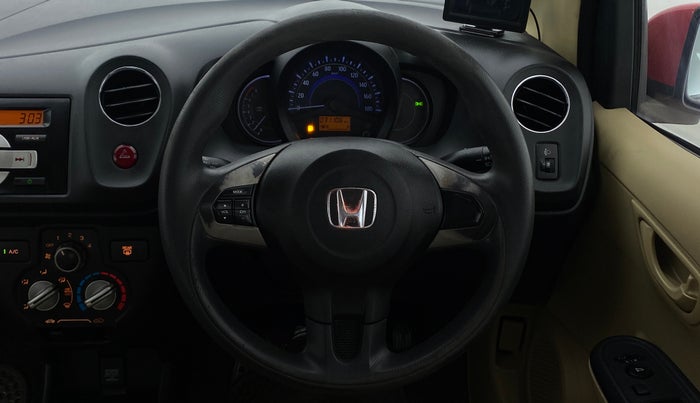 2015 Honda Brio 1.2 S MT I VTEC, Petrol, Manual, 31,156 km, Steering Wheel Close Up