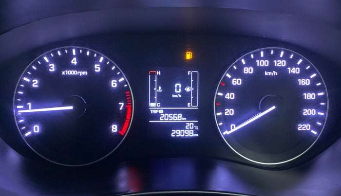 2017 Hyundai Elite i20 ASTA 1.2 DUAL TONE, Petrol, Manual, 29,648 km, Odometer Image