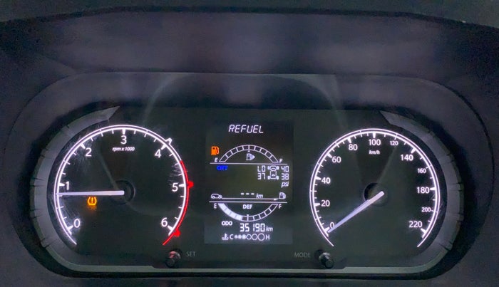 2021 Tata Safari XT PLUS, Diesel, Manual, 35,190 km, Odometer Image
