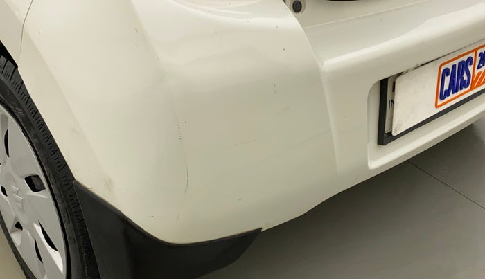 2017 Maruti Celerio ZXI AMT, Petrol, Automatic, 45,771 km, Rear bumper - Paint is slightly damaged