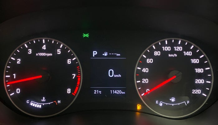 2019 Hyundai Elite i20 1.2  ASTA (O) CVT, Petrol, Automatic, 11,462 km, Odometer Image
