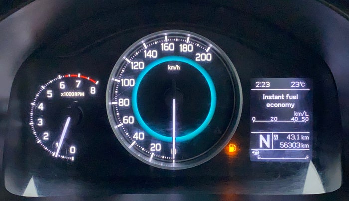2017 Maruti IGNIS ZETA 1.2 AMT, Petrol, Automatic, 56,303 km, Odometer Image