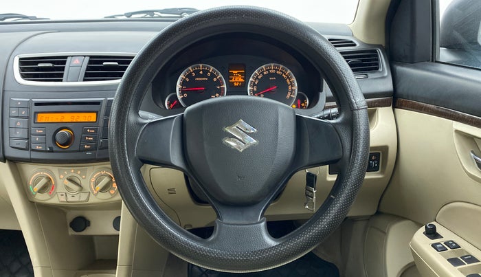 2014 Maruti Swift Dzire VXI, Petrol, Manual, 21,398 km, Steering Wheel Close Up
