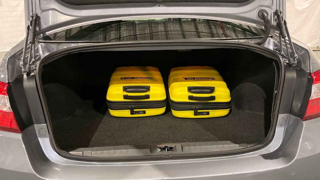 2018 Subaru Liberty 2.5i Premium, Automatic, 130782 km, Boot Inside View with Luggage