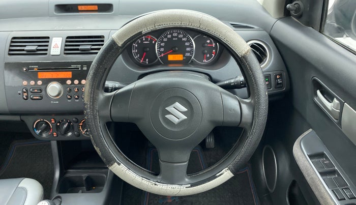 2011 Maruti Swift Dzire VXI, Petrol, Manual, 90,733 km, Steering Wheel Close Up