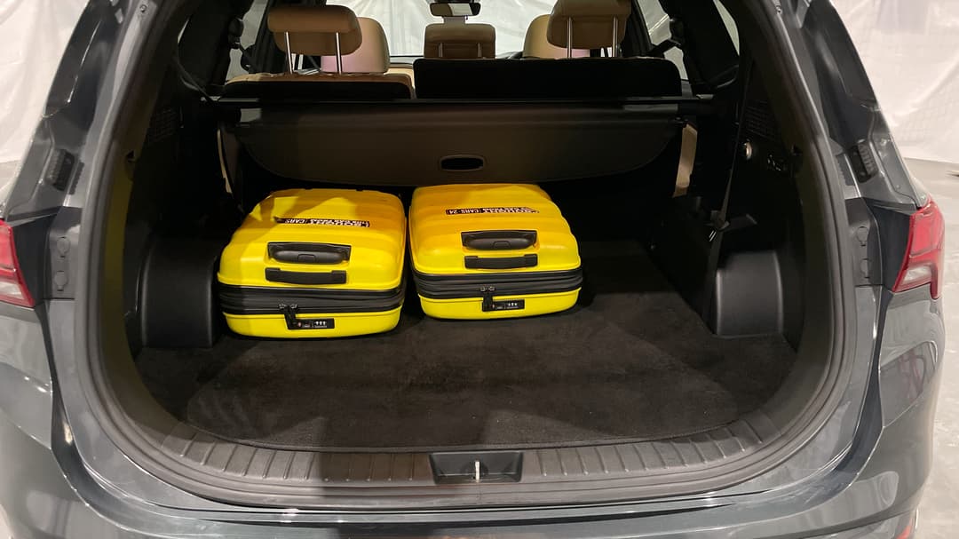 2022 Hyundai Santa Fe Highlander Crdi (AWD), Automatic, 62121 km, Boot Inside View with Luggage