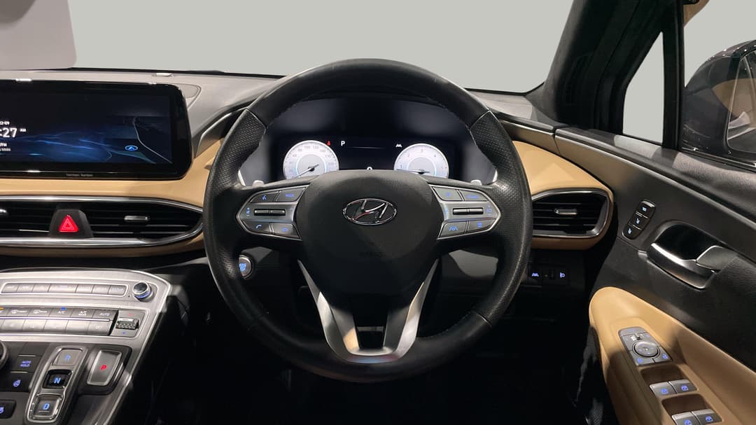 2022 Hyundai Santa Fe Highlander Crdi (AWD), Automatic, 62121 km, Steering Wheel Close-up