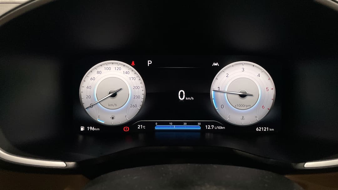 2022 Hyundai Santa Fe Highlander Crdi (AWD), Automatic, 62121 km, Odometer View