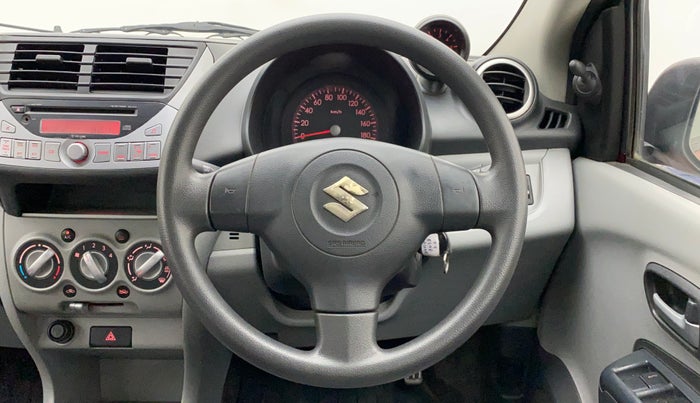 2010 Maruti A Star ZXI, Petrol, Manual, 90,657 km, Steering Wheel Close Up