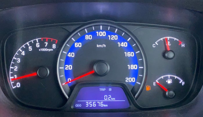 2015 Hyundai Xcent S 1.2, Petrol, Manual, 35,736 km, Odometer Image