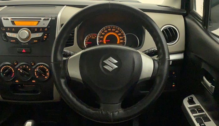 2016 Maruti Wagon R 1.0 VXI AMT, Petrol, Automatic, 18,197 km, Steering Wheel Close Up