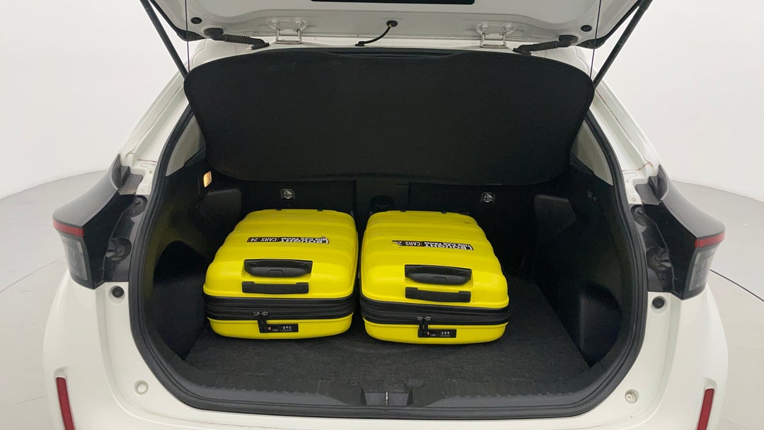 Boot Inside View with Luggage
