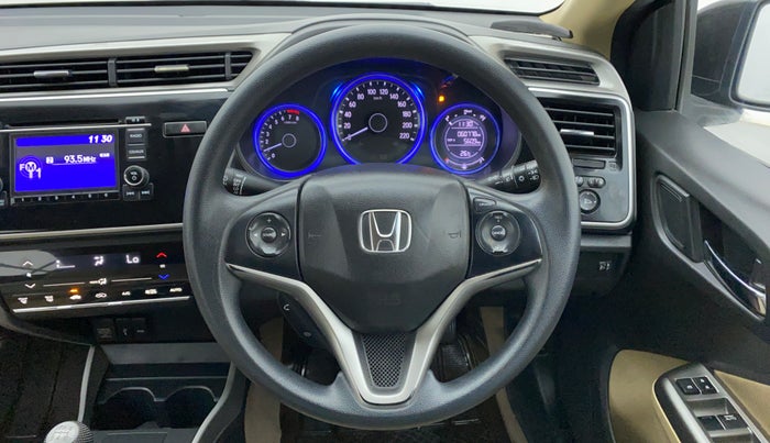 2017 Honda City V MT PETROL, Petrol, Manual, 60,842 km, Steering Wheel Close Up