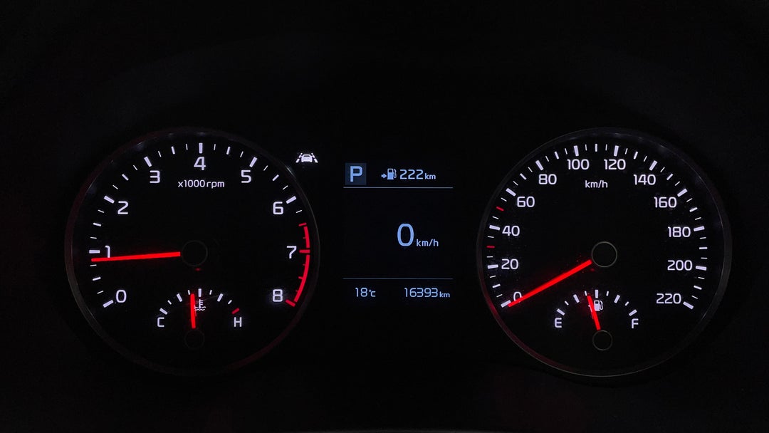 2020 Kia Rio Gt-line, Automatic, 16393 km, Odometer View