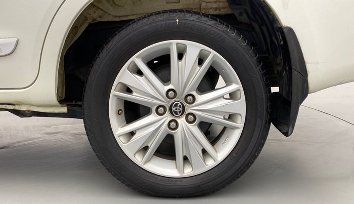 2018 Toyota Innova Crysta 2.7 ZX AT 7 STR, Petrol, Automatic, 50,771 km, Left Rear Wheel