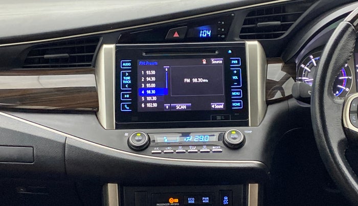 2018 Toyota Innova Crysta 2.7 ZX AT 7 STR, Petrol, Automatic, 50,771 km, Air Conditioner