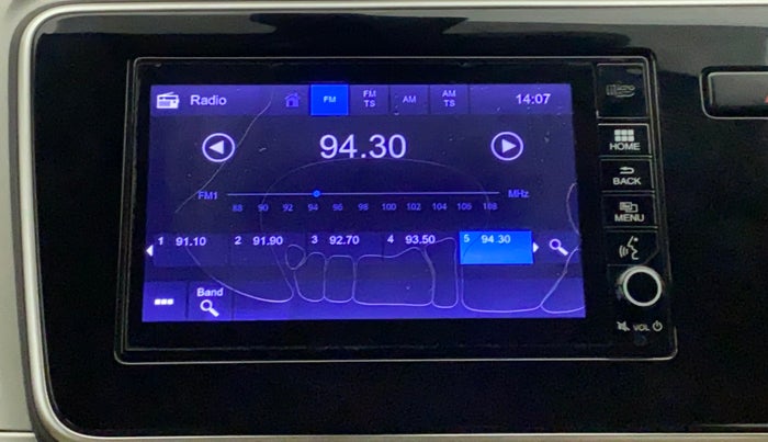 2018 Honda City 1.5L I-VTEC ZX CVT, Petrol, Automatic, 48,694 km, Infotainment System