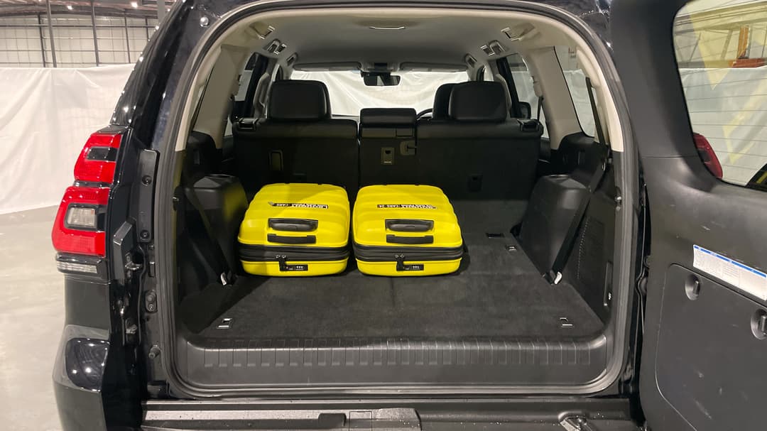 2021 Toyota Landcruiser Prado Vx, Automatic, 78561 km, Boot Inside View with Luggage