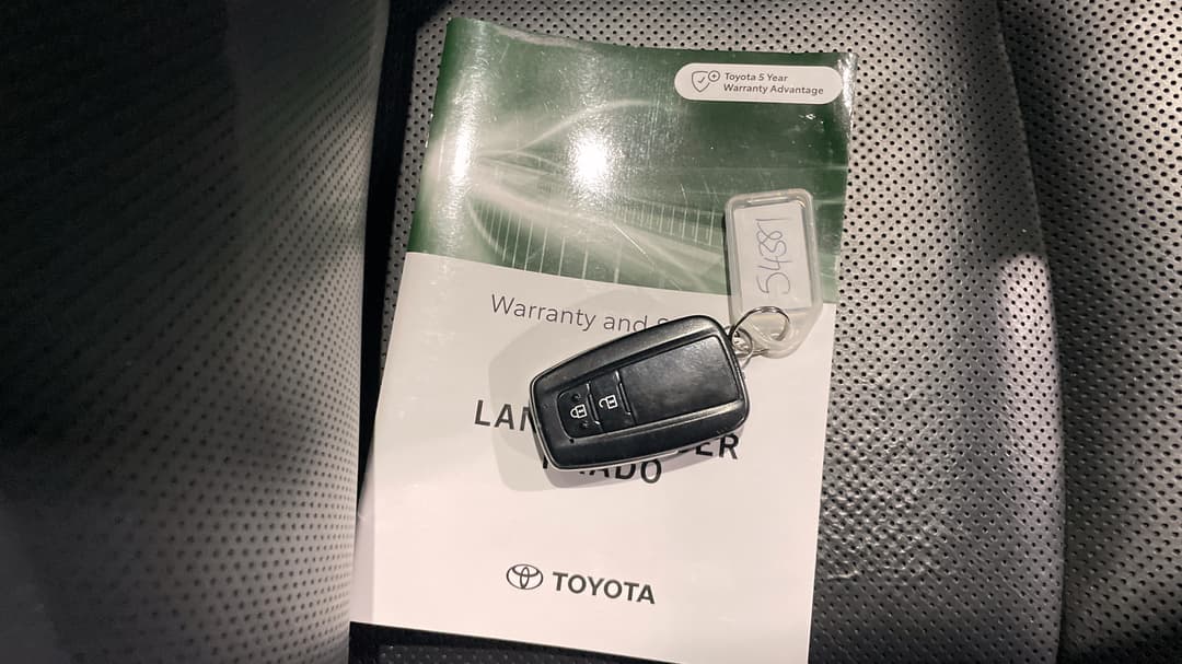 2021 Toyota Landcruiser Prado Vx, Automatic, 78561 km, Key Close-up