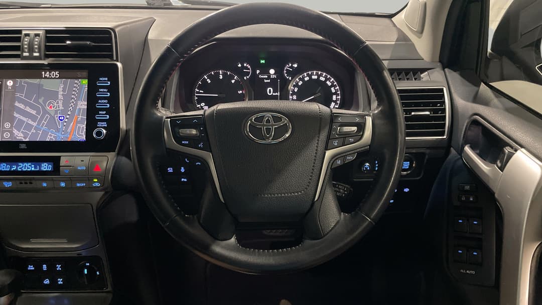 2021 Toyota Landcruiser Prado Vx, Automatic, 78561 km, Steering Wheel Close-up