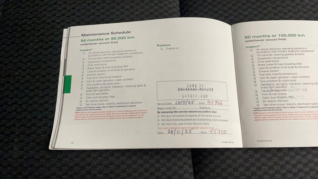 2020 Honda Jazz Vti, Automatic, 45767 km, Service History