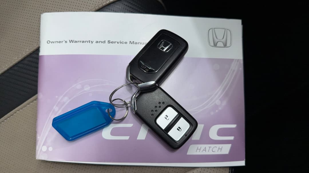 2018 Honda Civic Vti-lx, Automatic, 63083 km, Key Close-up