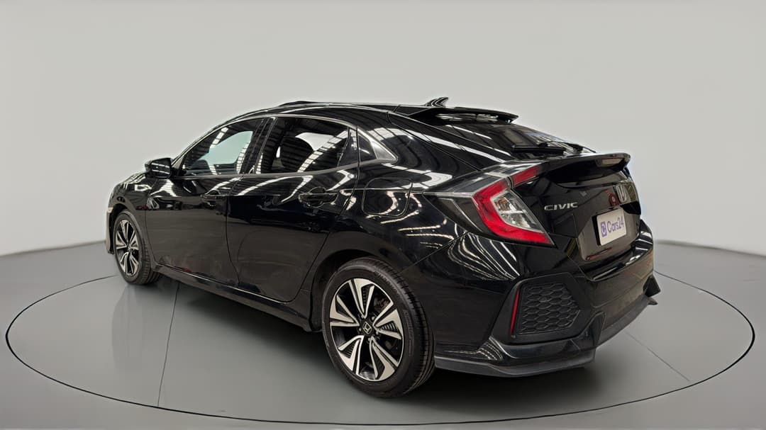 2018 Honda Civic Vti-lx, Automatic, 63083 km, Left Back Diagonal (45- Degree) View