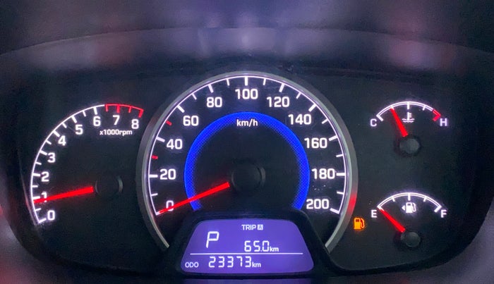 2018 Hyundai Grand i10 SPORTZ (O) AT 1.2 KAPPA VTVT, Petrol, Automatic, 23,372 km, Odometer Image