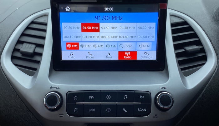2019 Ford Figo Aspire 1.2 Trend+ Petrol, Petrol, Manual, 8,891 km, Infotainment System