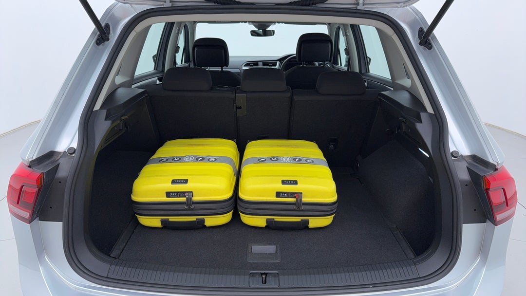 Boot Inside View with Luggage