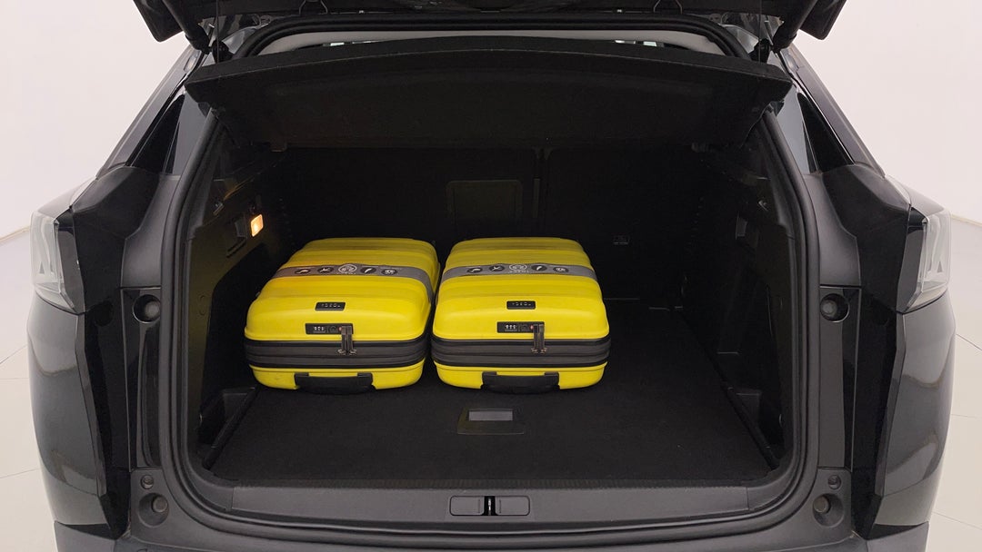 Boot Inside View with Luggage