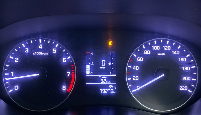 2017 Hyundai Elite i20 MAGNA EXECUTIVE 1.2, Petrol, Manual, 79,278 km, Odometer Image