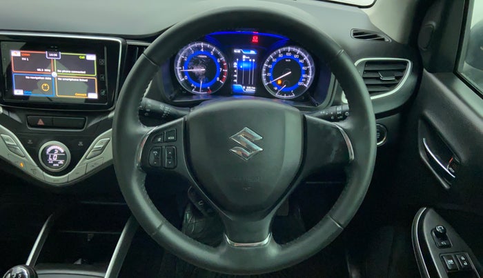 2018 Maruti Baleno ALPHA 1.2 K12, Petrol, Manual, 23,435 km, Steering Wheel Close-up